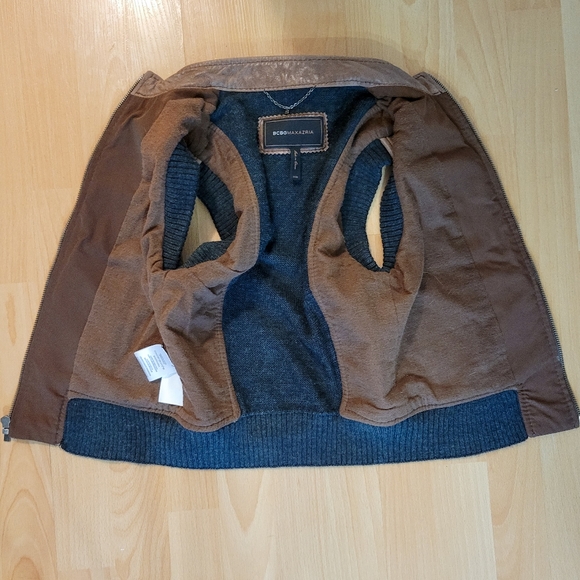 BCBG Max Azria Leather Vest - Picture 6 of 6